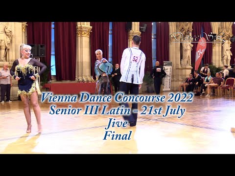 Vienna Dance Concourse 2022 - Senior III Latin Jive WDSF - Final - 21 July 2022