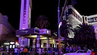 Las Vegas Strip at Night Cinco de Mayo 2021 | It was CRAZY BUSY! Las Vegas 2021 | 4K