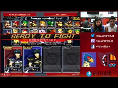 Blitzbar Monthly #6 - EVA-01 (Marth) vs Wiru (Marth) - Losers Quarters - Melee Singles