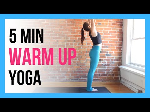 5 min Sun Salutations - Yoga Warm Up