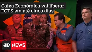 Bolsonaro libera R$ 500 milhões de ajuda ao Estado de Pernambuco