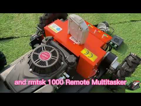 21 inch cutting blade cordless robot remote control lawn mower for sale China manufacturer factory