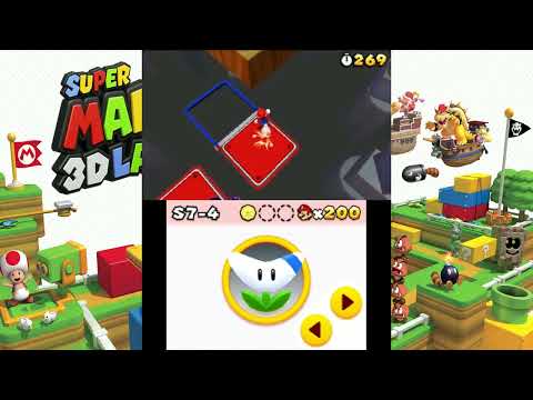 Super Mario 3D Land - S7-4 (All Star Coins)