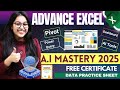 Master Excel In One Video Dashboard Pivot Power Query AI Become A Pro