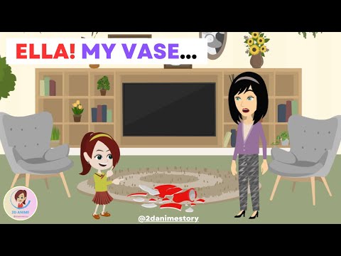 Ella Is Naughty - English Funny Animated Story - 2D Anime
