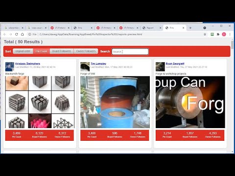 Finding Best Pinterest Boards with Boards Analyzer...
