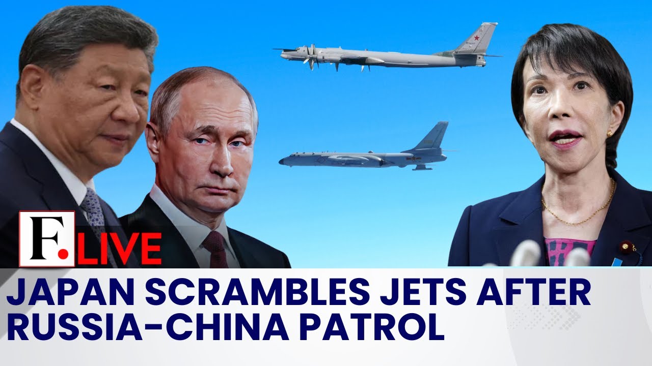LIVE: Russia–China Joint Patrol Triggers Emergency Jet Scramble in Japan | Firstpost Live | N18G