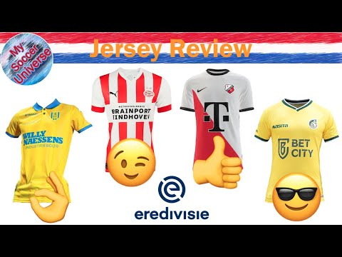 2022-23 Eredivisie Jersey Review II: Excelsior, PSV, Sittard, Utrecht, Waalwijk