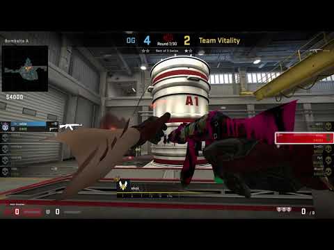 CSGO POV Vitality.Shox  vs. OG @nuke - 36  kills