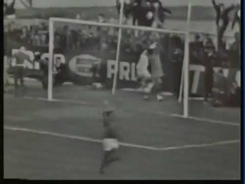 EURO-1968. Qualifiers. Quarter-finals. France - Yugoslavia - 1:1. Highlights.