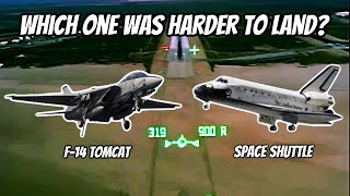 Landing the Space Shuttle Was Way Different Than a Tomcat
