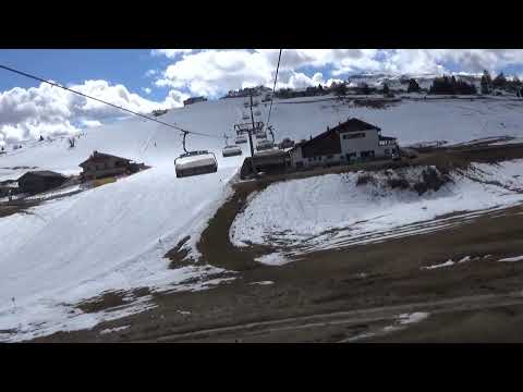 Risalita integrale seggiovia Doppelmayr “Panorama” - Alpe di Siusi / Seiser Alm (BZ)