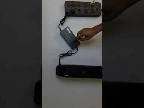 36V, 2A Electric Bicycle Charger product demo video