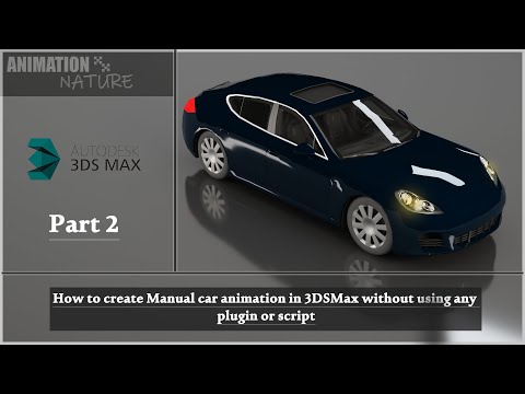 Animate a Car in 3ds max Manually | Basic Animation part 2 #caranimation