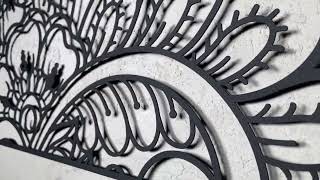 Northshire - Durga Flower Metal Wall Art