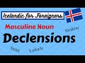 Icelandic Grammar: Masculine Nouns