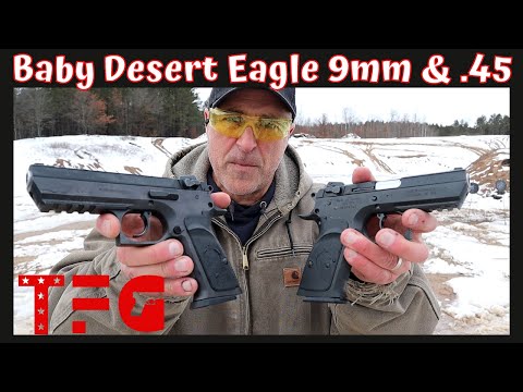 Magnum Research Baby Desert Eagle III .45 ACP Range Review - TheFireArmGuy