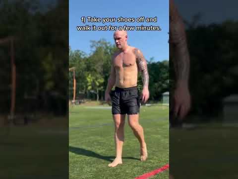 Got tight calves after a run? Do this!