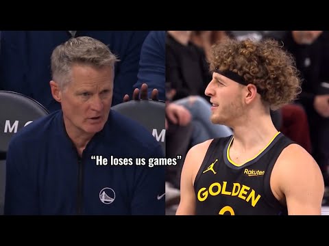Steve Kerr Is Getting Fed Up With Brandin Podziemski’s Mistakes