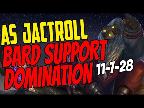 AS Jactroll Plays BARD Support vs Pyke - Challenger Gameplay - New Items - Season 11