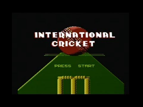 International Cricket for NES - AC and Rob give-it-a-go!