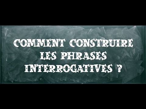 comment construire une phrase