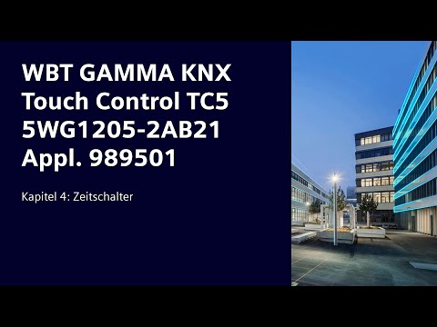 7.4 Siemens KNX Touch Control Panel TC5: Vorbereitung des TC5 in der ETS