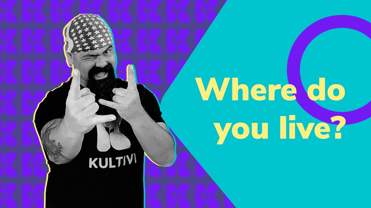 Inglês 2.0  | Kultivi | Where do you live? | Prof. Rui Ventura