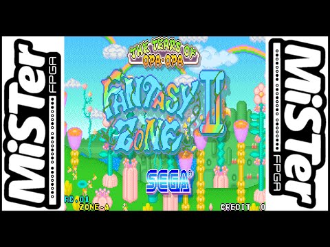 Fantasy Zone II - The Tears of Opa-Opa (MiSTer FPGA - Sega System 16C) (1440p 60fps)
