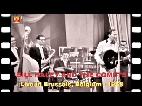 BILL HALEY And His Comets - Brussels, Belgium, Live at the Royal Flemish Theatre (1958) Full Video