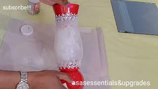 Recommended: How to create red flower vase. Dollartree items. Please like,share, subscribe&comments