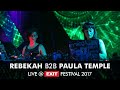 Rebekah b2b Paula Temple live @ mts Dance Arena 2017