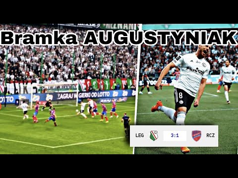 Bramka AUGUSTYNIAK - Legia 3:1 Raków (01.04.2023) | Legia TV