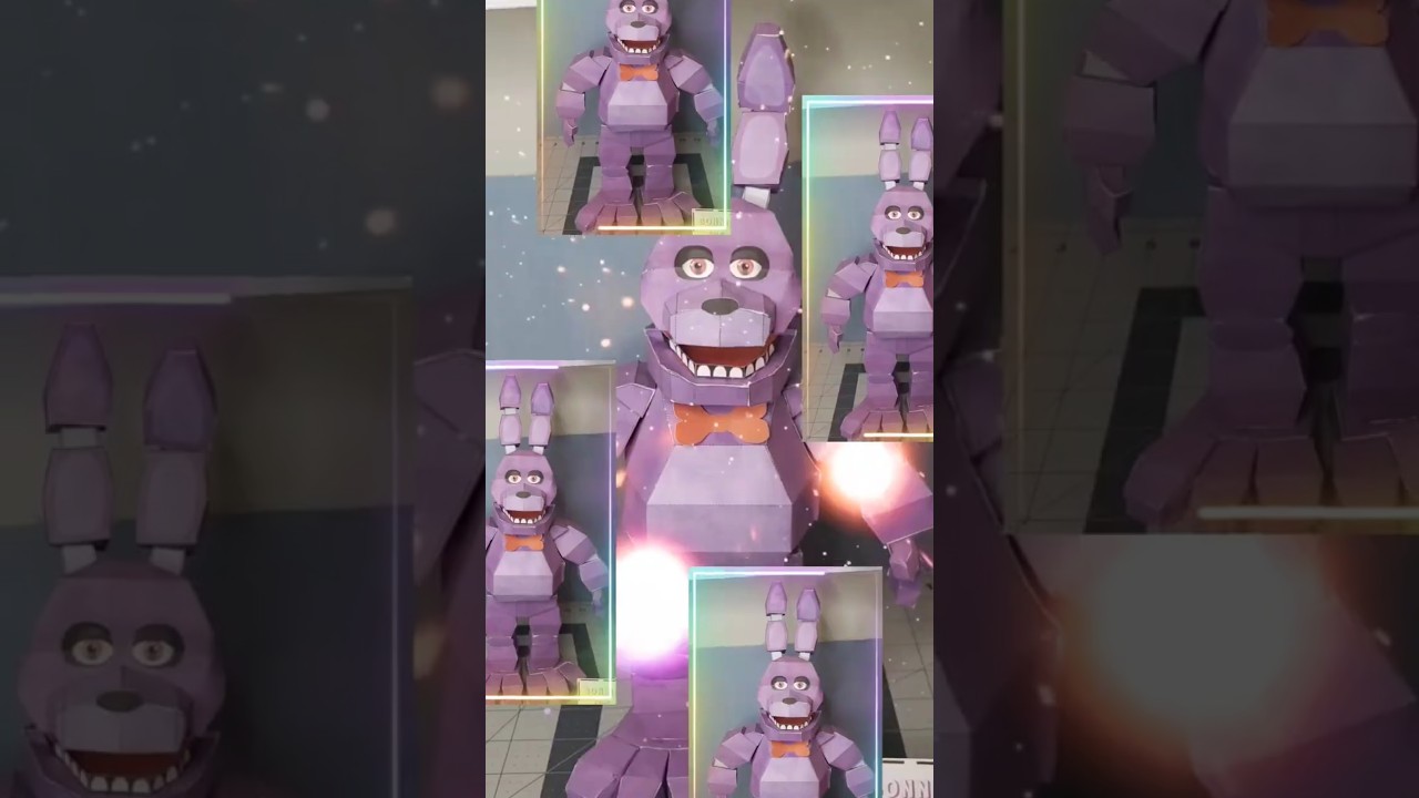 Bonnie The Bunny Papercraft ✂️ 🔥