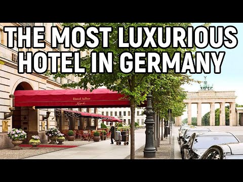 Hotel Adlon Kempinski Berlin - 1700$ Suite - Germany's most luxurious hotel!
