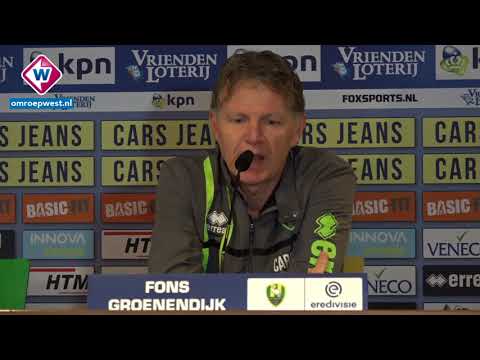 Fons Groenendijk blikt vooruit op PSV - ADO Den Haag
