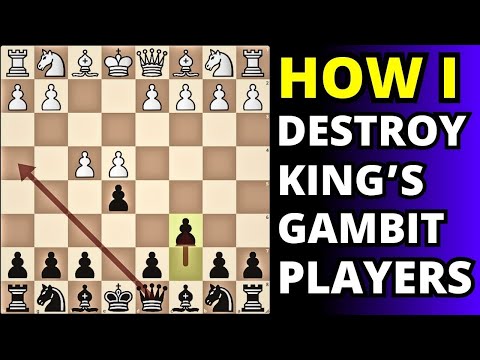 How I Shocked King's Gambit Players in the Opening 👁️👁️