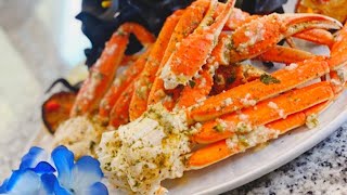 AIR FRIED CRAB LEGS / I Made This For My Mom & She Doubled My Inheritance! 💰💰🤣🤣 #MothersDayMenu