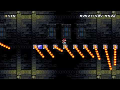 Super Mario Maker 2 Fire Barrier Speedrun