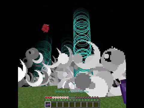 Cursed OP Orbital Cannon in Minecraft