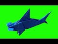 Shark Fold How To Fold A Paper Hammerhead Fish Fold