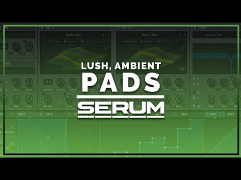 How To Make Pads In Serum