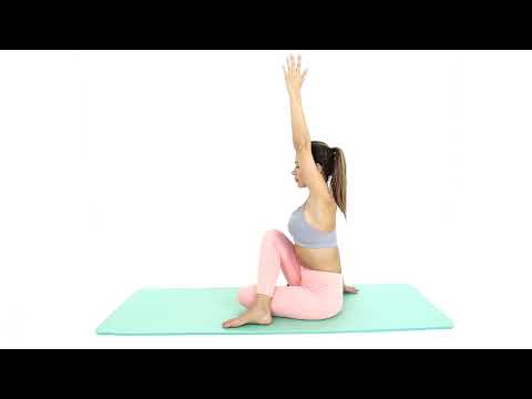 Seated Half Spinal Twist | Ardha Matsyendrasana | Yoga Pose