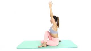 A21. Bán Tư Thế Vua Cá - ardha matsyendrasana