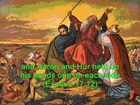 #1062- The Amalekites Defeated - (from Exodus 17)