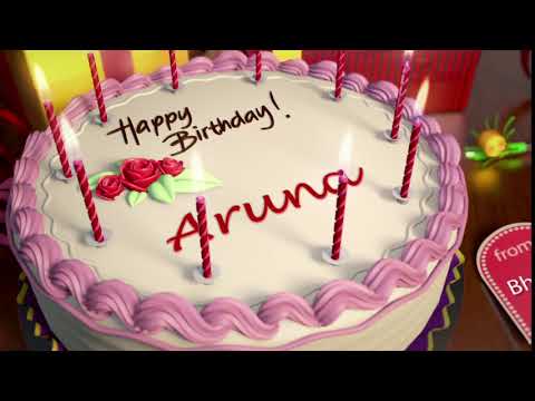 Happy Birthday Aruna