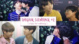 taekook scenepack #2 ✧ HD clips for editing