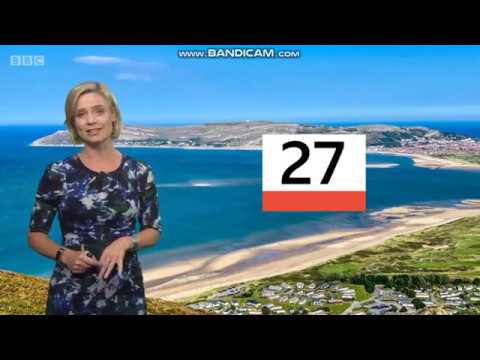 Sarah Keith-Lucas BBC Weather late evening 2019 09 21