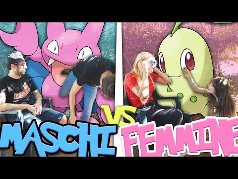 MASCHI VS FEMMINE - MIMI con i Pokemon di 2a Generazione w/ Lullaby Federic Michelle