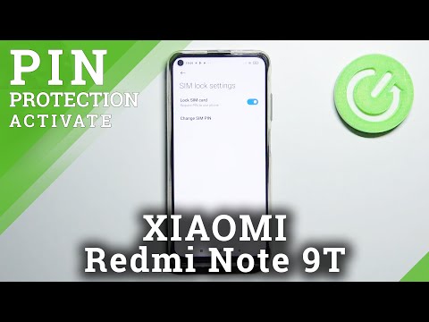How to Lock SIM Card on XIAOMI Redmi Note 9T – SIM PIN Protection